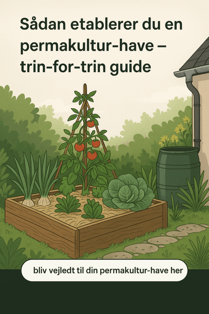 Sådan etablerer du en permakultur-have – trin-for-trin guide