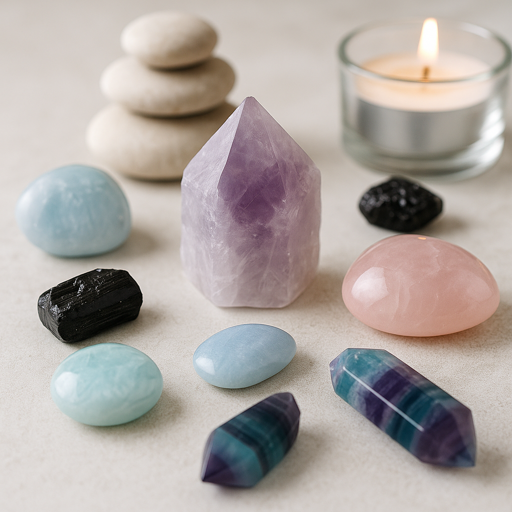 Sådan bruger du krystaller til mental balance og stressreduktion