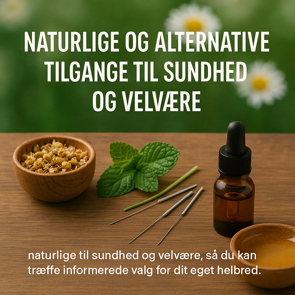 Naturlige og Alternative Tilgange til Sundhed og Velvære