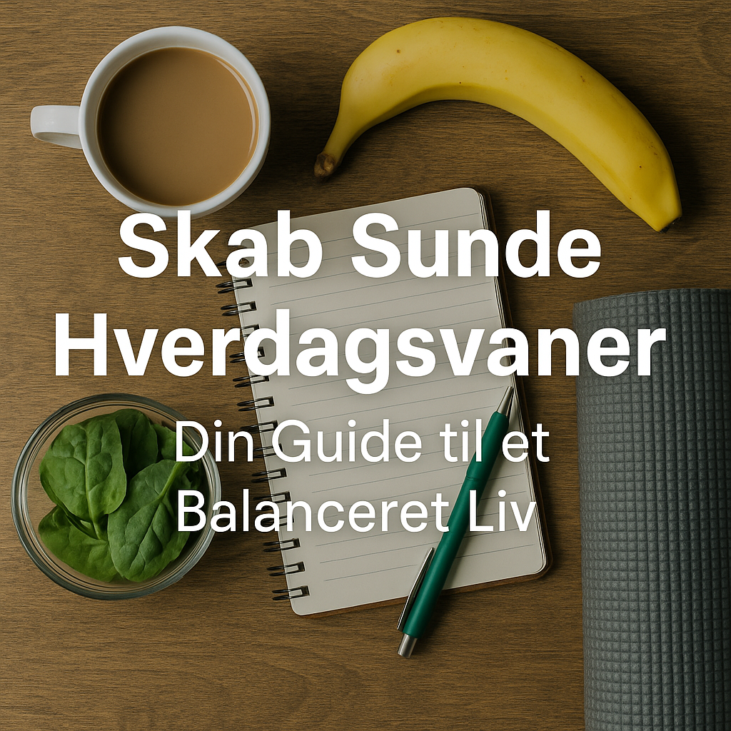 Skab Sunde Hverdagsvaner: Din Guide til et Balanceret Liv